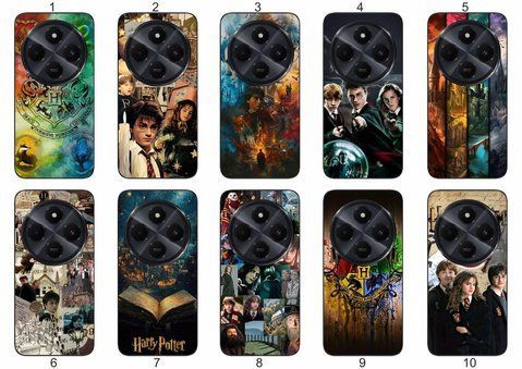 Силіконовий чохол Гаррі Поттер Harry Potter для Xiaomi Redmi 14C магія Гоґвортсу та культовий дизайн &mdash; чохол з принтом для смартфона