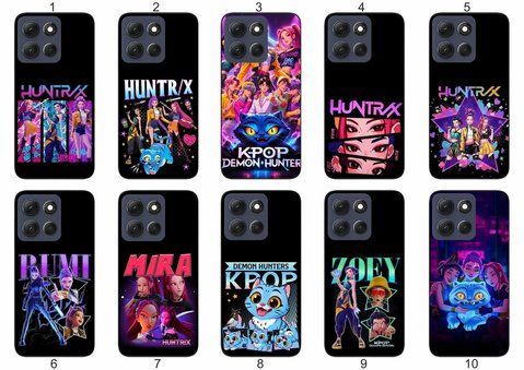 Силіконовий чохол KPOP Demon Hunters для Motorola G86 5G кейс-поп дизайн &mdash; чохол з принтом для смартфона