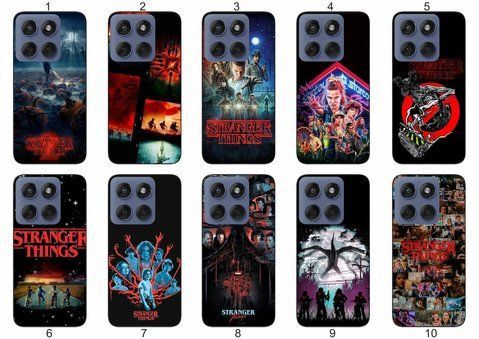 Силіконовий чохол Дуже дивні справи Stranger Things для Motorola Edge 60 фантастичний дизайн і надійний захист &mdash; чохол з принтом для смартфона