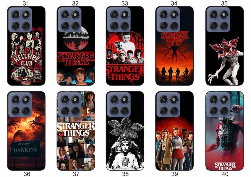 Силіконовий чохол Дуже дивні справи Stranger Things для Motorola Edge 60 фантастичний дизайн і надійний захист &mdash; чохол з принтом для смартфона