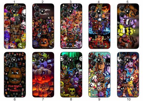 Силіконовий чохол Freddy FNAF Фредді Фазбер для ZTE Blade A36 атмосферний принт і захист &mdash; чохол з принтом для смартфона