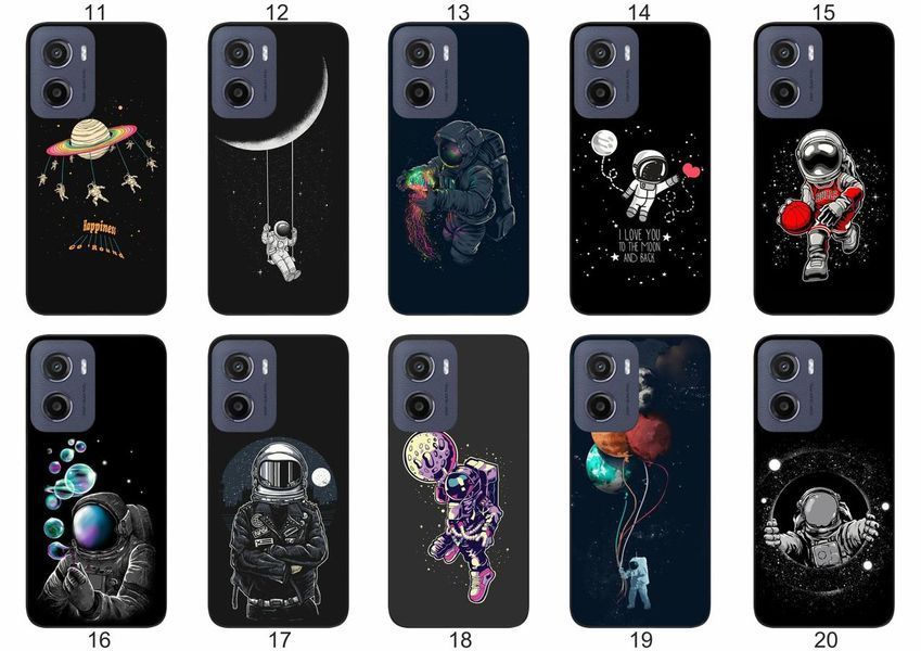 Силіконовий чохол Космос для Motorola Moto G05 чарівна естетика галактики &mdash; чохол з принтом для смартфона