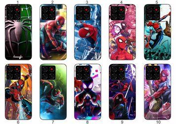 Силіконовий чохол Spider Man Людина-павук для ZTE Blade A56 комікс стиль і захист &mdash; чохол з принтом для смартфона