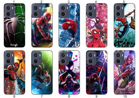 Силіконовий чохол Spider Man Людина-павук для Motorola Moto G05 комікс стиль і захист &mdash; чохол з принтом для смартфона