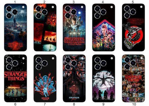 Силіконовий чохол Дуже дивні справи Stranger Things для ZTE Blade A76 фантастичний дизайн і надійний захист &mdash; чохол з принтом для смартфона