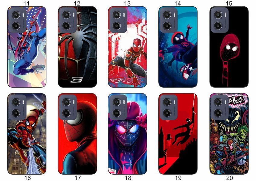 Силіконовий чохол Spider Man Людина-павук для Motorola Moto G05 комікс стиль і захист &mdash; чохол з принтом для смартфона