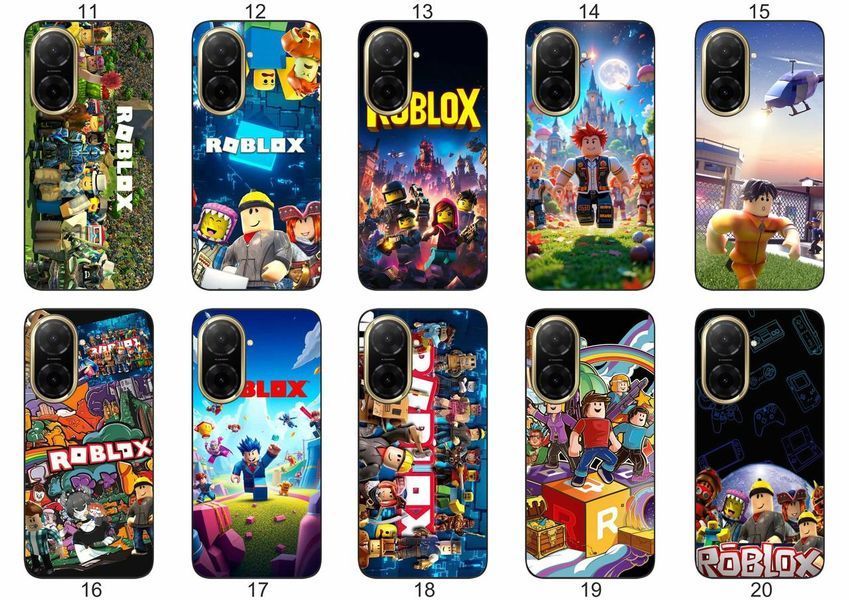 Силіконовий чохол Roblox Роблокс для Xiaomi Redmi A5 ігровий принт і захист &mdash; чохол з принтом для смартфона