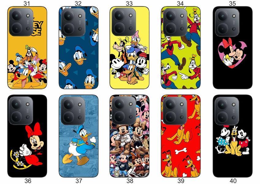 Силіконовий чохол Мікі Маус Mickey Mouse для Xiaomi Redmi 15C діснеївська естетика &mdash; чохол з принтом для смартфона