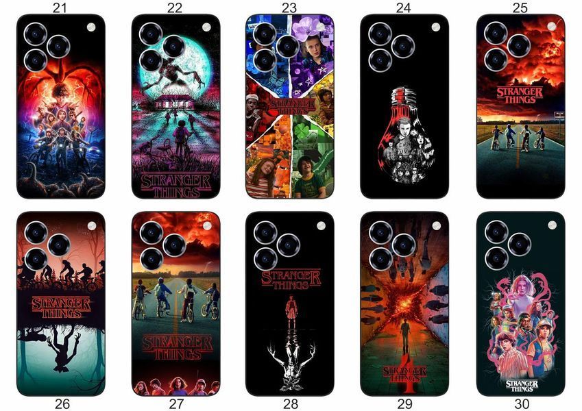 Силіконовий чохол Дуже дивні справи Stranger Things для ZTE Blade A76 фантастичний дизайн і надійний захист &mdash; чохол з принтом для смартфона