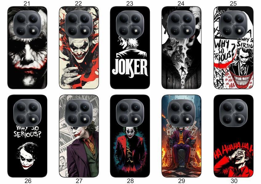 Силіконовий чохол Joker Джокер Harley Quinn Харлі Квін для Xiaomi Redmi Note 15 4G / 5G харизма та захист &mdash; чохол з принтом для смартфона