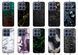 Силіконовий чохол Текстури для Motorola Edge 60 естетика мармуру та яскраві акценти &mdash; чохол з принтом