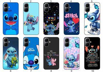 Силіконовий чохол Stitch Стіч для Infinix Smart 10 (X6725) пустотливий принт і захист &mdash; чохол з принтом для смартфона