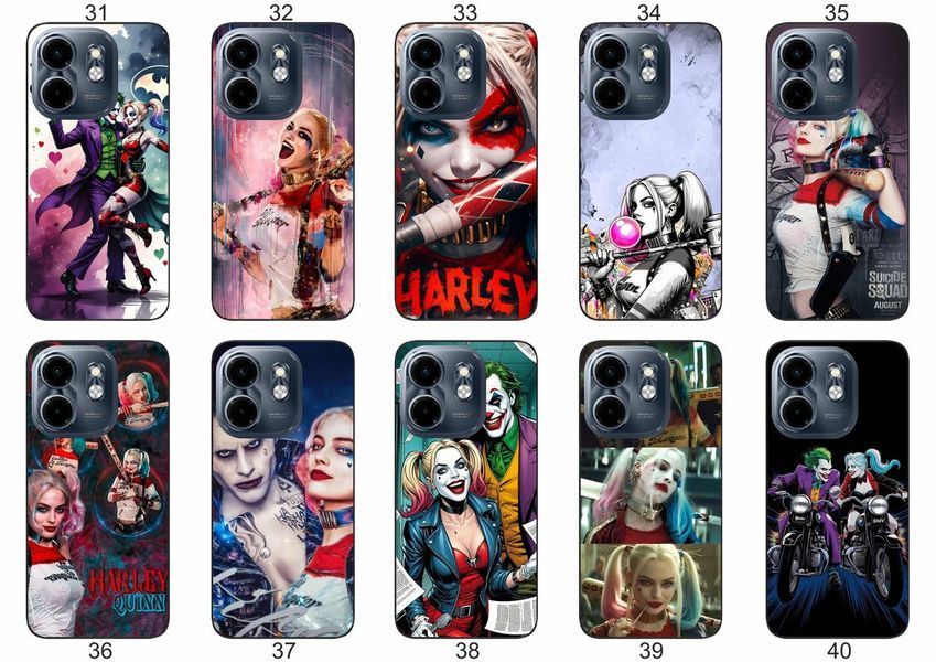 Силіконовий чохол Joker Джокер Harley Quinn Харлі Квін для Infinix Smart 9 4G харизма та захист &mdash; чохол з принтом для смартфона