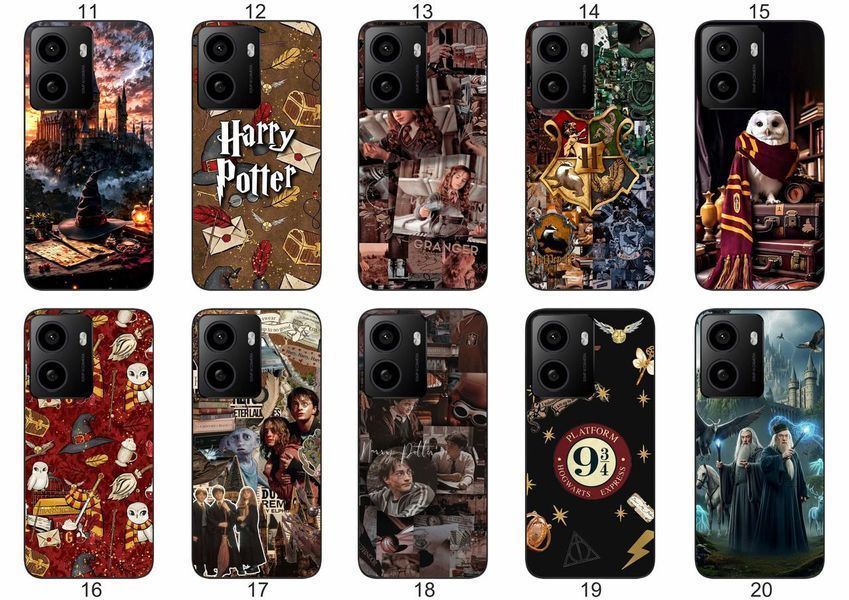 Силіконовий чохол Гаррі Поттер Harry Potter для HMD Pulse Pro магія Гоґвортсу та культовий дизайн &mdash; чохол з принтом для смартфона