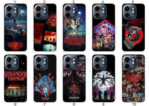 Силіконовий чохол Дуже дивні справи Stranger Things для Infinix Smart 9 4G фантастичний дизайн і надійний захист &mdash; чохол з принтом для смартфона