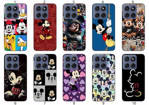 Силіконовий чохол Мікі Маус Mickey Mouse для Motorola Edge 60 діснеївська естетика &mdash; чохол з принтом для смартфона