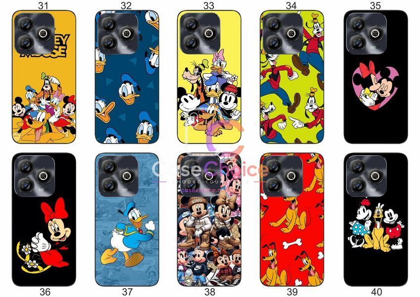 Силіконовий чохол Мікі Маус Mickey Mouse для ZTE Blade A75 4G діснеївська естетика &mdash; чохол з принтом для смартфона