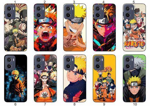 Силіконовий чохол з аніме Наруто Anime Naruto для Motorola Moto G05 вислови свою фанатську любов &mdash; чохол з принтом для смартфона