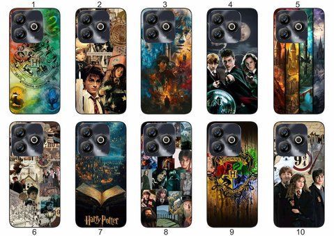 Силіконовий чохол Гаррі Поттер Harry Potter для ZTE Blade A75 4G магія Гоґвортсу та культовий дизайн &mdash; чохол з принтом для смартфона