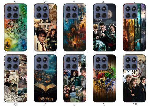 Силіконовий чохол Гаррі Поттер Harry Potter для Motorola Edge 60 магія Гоґвортсу та культовий дизайн &mdash; чохол з принтом для смартфона