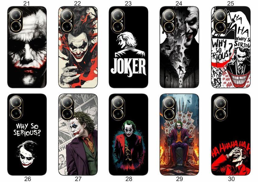 Силіконовий чохол Joker Джокер Harley Quinn Харлі Квін для Realme C67 4G харизма та захист &mdash; чохол з принтом для смартфона