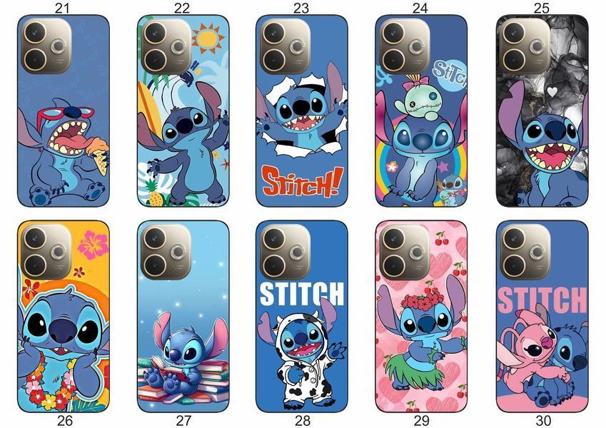 Силіконовий чохол Stitch Стіч для OPPO A5 Pro пустотливий принт і захист &mdash; чохол з принтом для смартфона
