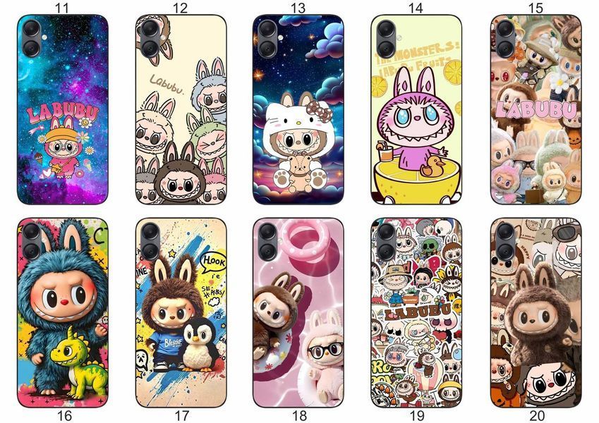 Силіконовий чохол Labubu Лабубу для Samsung A07 Galaxy A075F колекційний стиль і захист &mdash; чохол з принтом для смартфона