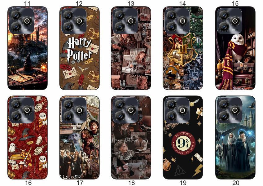 Силіконовий чохол Гаррі Поттер Harry Potter для ZTE Blade A75 4G магія Гоґвортсу та культовий дизайн &mdash; чохол з принтом для смартфона