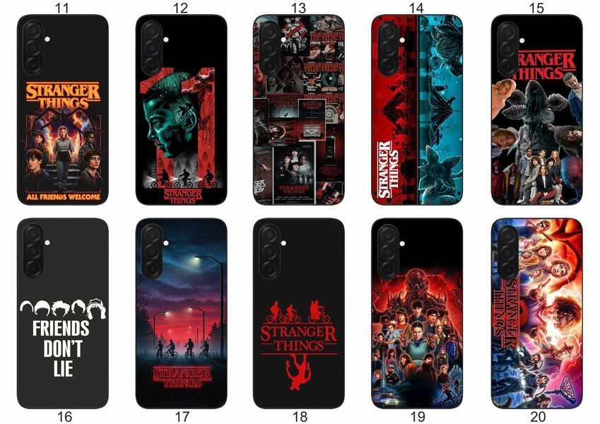 Силіконовий чохол Дуже дивні справи Stranger Things для Samsung Galaxy A37 фантастичний дизайн і надійний захист &mdash; чохол з принтом для смартфона