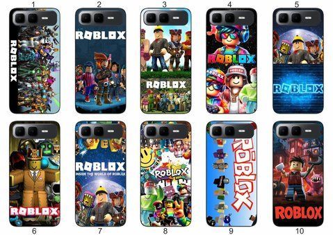 Силіконовий чохол Roblox Роблокс для Infinix Smart 10 Plus (X6725B) ігровий принт і захист &mdash; чохол з принтом для смартфона