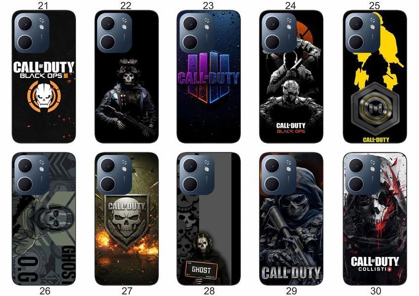 Силіконовий чохол Call of Duty для OPPO A5x атмосферний геймерський принт і захист &mdash; чохол з принтом для смартфона