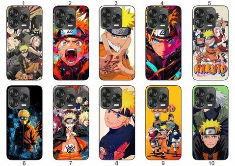 Силіконовий чохол з аніме Наруто Anime Naruto для ZTE Blade V70 Vita 4G вислови свою фанатську любов &mdash; чохол з принтом для смартфона
