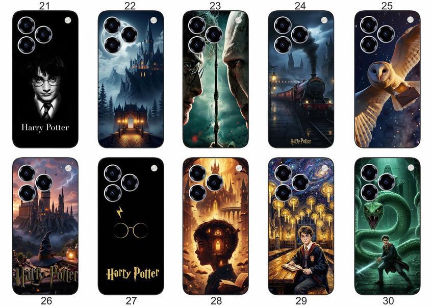 Силіконовий чохол Гаррі Поттер Harry Potter для ZTE Blade A76 магія Гоґвортсу та культовий дизайн &mdash; чохол з принтом для смартфона