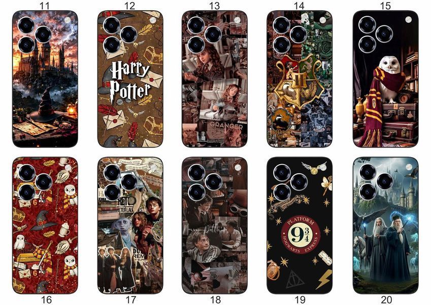 Силіконовий чохол Гаррі Поттер Harry Potter для ZTE Blade A76 магія Гоґвортсу та культовий дизайн &mdash; чохол з принтом для смартфона