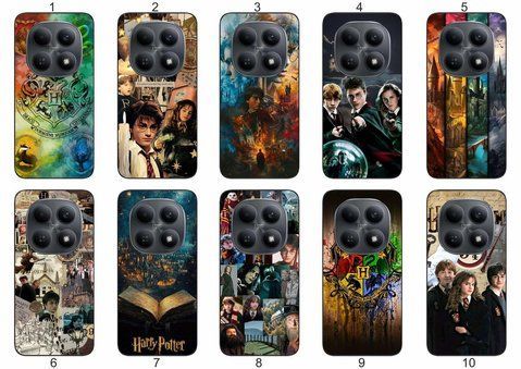 Силіконовий чохол Гаррі Поттер Harry Potter для Xiaomi Redmi Note 15 4G / 5G магія Гоґвортсу та культовий дизайн &mdash; чохол з принтом для смартфона