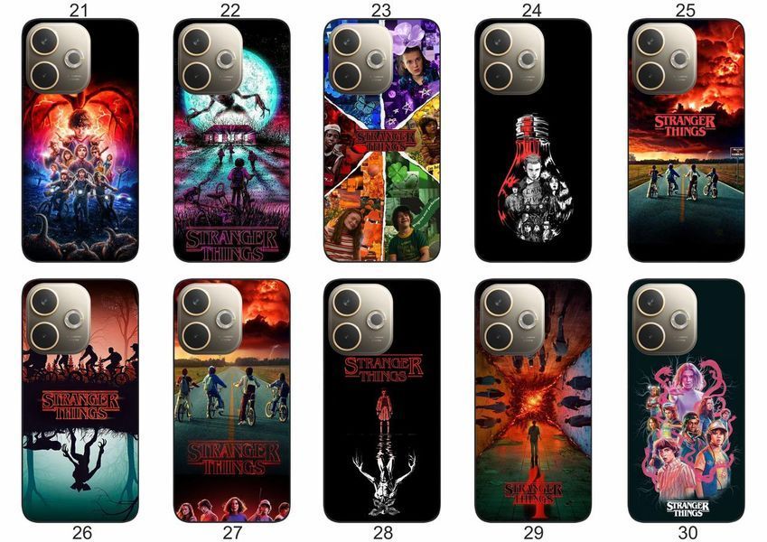 Силіконовий чохол Дуже дивні справи Stranger Things для OPPO A5 Pro фантастичний дизайн і надійний захист &mdash; чохол з принтом для смартфона