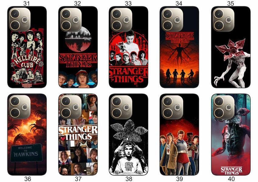 Силіконовий чохол Дуже дивні справи Stranger Things для OPPO A5 Pro фантастичний дизайн і надійний захист &mdash; чохол з принтом для смартфона