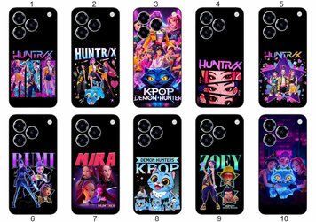 Силіконовий чохол KPOP Demon Hunters для ZTE Blade A76 кейс-поп дизайн &mdash; чохол з принтом для смартфона