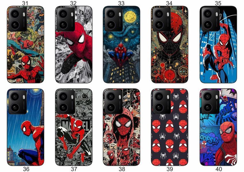 Силіконовий чохол Spider Man Людина-павук для HMD Pulse Plus комікс стиль і захист &mdash; чохол з принтом для смартфона
