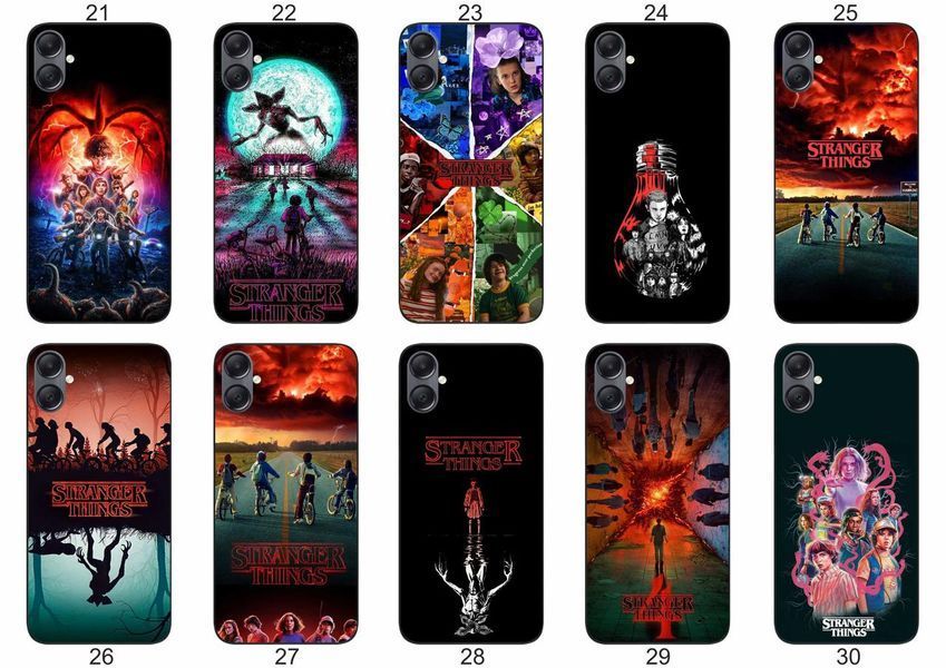 Силіконовий чохол Дуже дивні справи Stranger Things для Samsung A07 Galaxy A075F фантастичний дизайн і надійний захист &mdash; чохол з принтом для смартфона