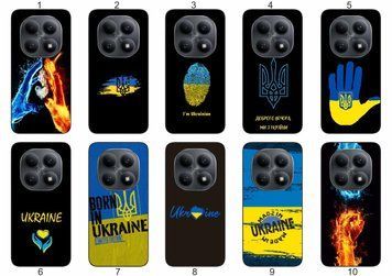 Силіконовий чохол Україна Ukraine для Xiaomi Redmi Note 15 4G / 5G стильний національний дизайн &mdash; чохол з принтом для смартфона
