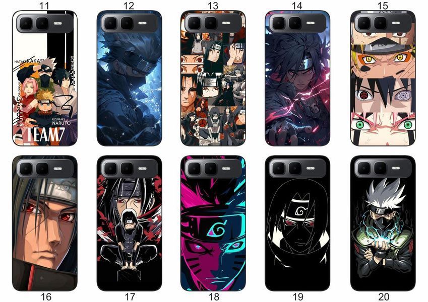 Силіконовий чохол з аніме Наруто Anime Naruto для Infinix Smart 10 Plus (X6725B) вислови свою фанатську любов &mdash; чохол з принтом для смартфона