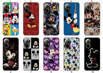 Силіконовий чохол Мікі Маус Mickey Mouse для Realme C67 4G діснеївська естетика &mdash; чохол з принтом для смартфона