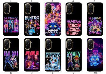 Силіконовий чохол KPOP Demon Hunters для Xiaomi Redmi A5 кейс-поп дизайн &mdash; чохол з принтом для смартфона