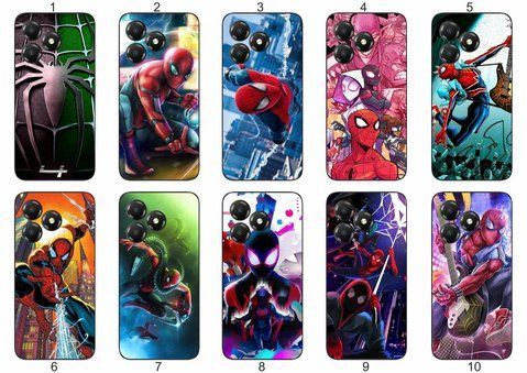 Силіконовий чохол Spider Man Людина-павук для ZTE Blade A36 комікс стиль і захист &mdash; чохол з принтом для смартфона