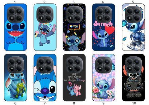 Силіконовий чохол Stitch Стіч для Xiaomi Redmi Note 15 Pro 5G пустотливий принт і захист &mdash; чохол з принтом для смартфона