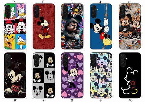 Силіконовий чохол Мікі Маус Mickey Mouse для Samsung Galaxy A37 діснеївська естетика &mdash; чохол з принтом для смартфона