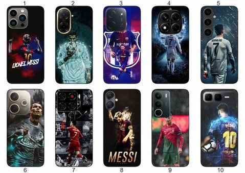 Силіконовий чохол Футбол для Samsung Xiaomi iPhone Realme Vivo ZTE Oppo Motorola Nokia Tecno Infinix Poco &mdash; чохол з принтом для смартфона