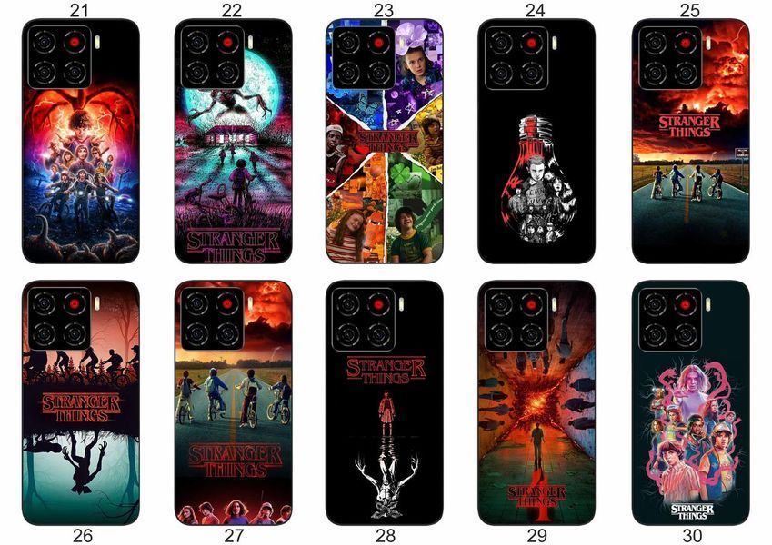 Силіконовий чохол Дуже дивні справи Stranger Things для ZTE Blade A56 фантастичний дизайн і надійний захист &mdash; чохол з принтом для смартфона