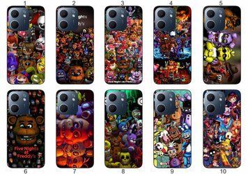 Силіконовий чохол Freddy FNAF Фредді Фазбер для OPPO A5x атмосферний принт і захист &mdash; чохол з принтом для смартфона